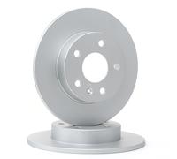 2x TEXTAR PRO Disque de frein Arrière pour OPEL Zafira B (A05) 264mm 92092103