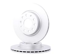 2x TEXTAR PRO+ Disque de frein Avant pour VW Golf VI 3/5 portes (5K1) 280mm