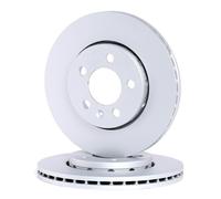 2x TEXTAR PRO+ Disque de frein Avant pour VW Polo V 3/5 portes (6R1, 6C1) 256mm