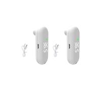 2X Thermomètre Frontal USB Termomètre Numérique Moniteur pour Bébé Température Corporelle Compteur de Fièvre Infrarouge pour Enfants-Blanc