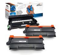 2X TN2220 Toners + 1x DR2200 Tambour Compatibles avec Brother TN2220 DR2200 pour DCP-7055 DCP-7060D MFC-7360N MFC-7460DN 7860DW HL-2130 HL-2240 HL-2240D HL-2250DN HL-2270DW FAX-2840 FAX-2240