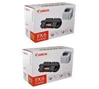 2X Toner Original Canon 1559A003 FX-6 Pour FAX L1000 Laser Classe 3170 3175