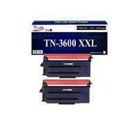 - 2x Toners compatibles avec brother MFC-L6910DN, MFC-L6915DN, TN-3600XXL Noir (11 000 pages)