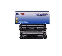 T3AZUR - 2x Toners compatibles avec Canon 728/ 725/ 726 pour Canon LBP-6030W, LBP-6200D, LBP-6230DW Noir - 2 000p Noir