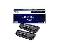 - 2x Toners compatibles avec Canon FX10 / FX9 / 703 pour Canon MF-4690PL, MF-6570, PCD-440, PCD-450 Noir - 2 000p