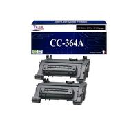 -2x Toners compatibles avec HP CC364A / CE390A (64A/90A) pour HP Laserjet M4555, M4555F, M4555FSKM MFP, M4555H MFP