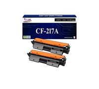 2 Toners compatibles avec HP LaserJet Pro M102a, M102w remplace HP CF217A (17A) Noir - 1 600p