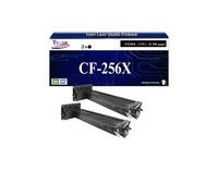 -2x Toners compatibles avec HP CF256X (56X) pour HP LaserJet 436nda MFP, M436n MFP, LaserJet MFP M433a, M436dn, M436nda
