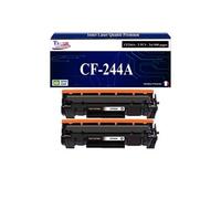 - 2x Toners compatibles avec HP LaserJet Pro M14a, M14w, M15a, M15w, M27a, M27w remplace HP 44A, CF244A
