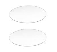 2X Transparent de 3 mm D'Épaisseur Disque Rond Acrylique DiamÈTre: 85mm