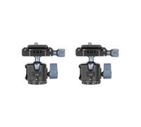2X Trépied Universel à Boule Panoramique-Inclinaison à Dégagement Rapide à 360 avec Arca + Support pour Griffe Froide pour Moniteur de Trépied