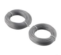2x Trimmer Spool 48m 1.65mm for pour bosch ART 24 27 30 2x Trimmer | 48m total length, 1.65mm diameter, fits ART 24-36 Li, nylon, easy install