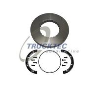 2x TRUCKTEC AUTOMOTIVE Disque de frein Arrière Avant pour VOLVO B12 434mm