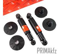 2x TRW Amortisseur + 2x Plaque de Printemps Arrière pour Opel Astra G T98 F70 H