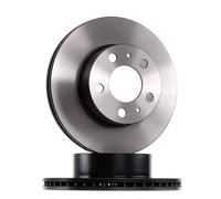 2x TRW DF1687 Disque de frein Avant pour VOLVO 240 Kombi (P245) 240 (P242, P244)