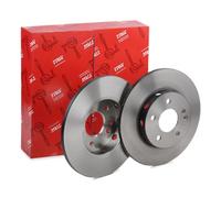2x TRW DF2654 Disque de frein Avant 284mm