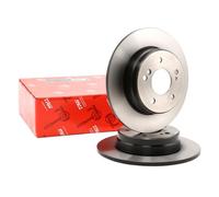 2x TRW DF2757 Disque de frein Arrière convient pour MERCEDES-BENZ SLK (R170)