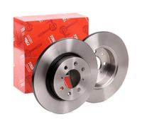 2x TRW DF2792 Disque de frein pour ROVER CABRIOLET (XW) pour MG MG ZR 262mm