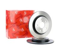 2x TRW DF4185 Disque de frein Arrière convient pour PEUGEOT 307 (3A/C) 1007 (KM)