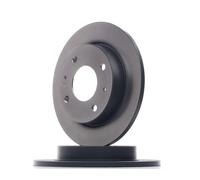 2x TRW DF4463 Disque de frein Arrière pour MITSUBISHI COLT VI (Z3A, Z2A) 250mm