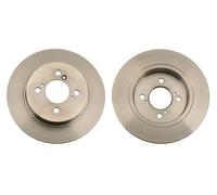 2x TRW DF6122 Disque de frein Arrière pour SUZUKI SWIFT IV (FZ, NZ) 259mm