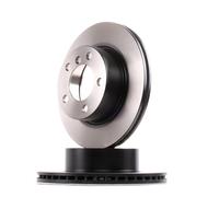 2x TRW DF6255 Disque de frein Avant pour BMW 1 Schrägheck (F20) 2 Cabrio (F23)