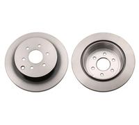 2x TRW DF6289 Disque de frein Arrière pour NISSAN Pathfinder III (R51) 308mm