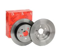 2x TRW DF6319 Disque de frein Arrière pour TOYOTA Verso (R2) 297mm