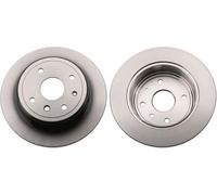 2x TRW DF6360 Disque de frein Arrière pour CHEVROLET Epica KL1 276mm