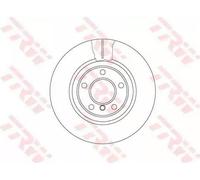 2x TRW DF6616S Disque de frein Avant pour BMW 5 Limousine (F10) 5 Touring (F11)