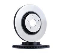 2x TRW DF6662S Disque de frein Avant pour FORD Focus II Schrägheck (DA, HCP, DP)