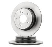 2x TRW Disque de frein Arrière convient pour MERCEDES-BENZ Classe C Berline