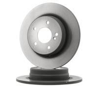 2x TRW Disque de frein Arrière convient pour MERCEDES-BENZ CLK Coupé (C209)