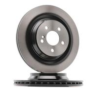 2x TRW Disque de frein Arrière convient pour MERCEDES-BENZ SL Cabriolet (R230)