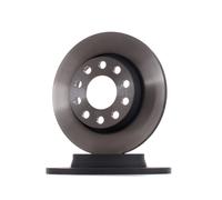 2x TRW Disque de frein Arrière pour AUDI A4 B7 Avant (8ED) 255mm DF4211