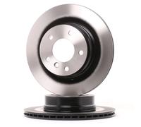 2x TRW Disque de frein Arrière pour BMW 1 5 portes (F20) 3 Berline (E90) 300mm