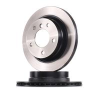 2x TRW Disque de frein Arrière pour BMW 3 Berline (E46) 276mm DF2767