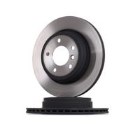 2x TRW Disque de frein Arrière pour BMW 5 Berline (E60) 5 Touring (E61) 320mm