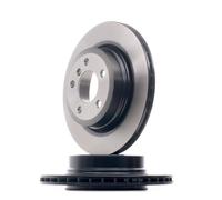 2x TRW Disque de frein Arrière pour BMW X3 (E83) 320mm DF4388