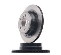 2x TRW Disque de frein Arrière pour BMW X5 (E70) X5 (F15, F85) X6 (E71, E72)