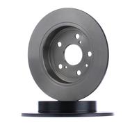 2x TRW Disque de frein Arrière pour FIAT Sedici (FY) (189) 278mm DF6178