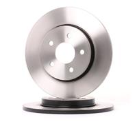 2x TRW Disque de frein Arrière pour FORD Mondeo Mk3 5 portes (B5Y) 280mm DF4218