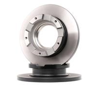 2x TRW Disque de frein Arrière pour FORD Transit Mk6 Van (V347, V348, FA) 280mm