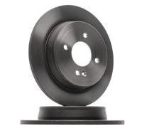 2x TRW Disque de frein Arrière pour HYUNDAI i20 3/5 portes (GB, IB) 262mm DF7928