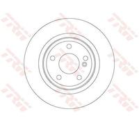 2x TRW Disque de frein Arrière pour INFINITI Q30 (H15) QX30 I (H15E) 295mm