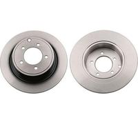 2x TRW Disque de frein Arrière pour JEEP COMPASS (MK49) 302mm DF6326