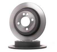 2x TRW Disque de frein Arrière pour MINI 3/5 portes (R56) 259mm DF4198