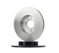 2x TRW Disque de frein Arrière pour OPEL Zafira C Tourer (P12) Astra J GTC (P10)