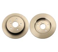 2x TRW Disque de frein Arrière pour SUZUKI SWIFT III (MZ, EZ) SX4 (EY, GY) 278mm