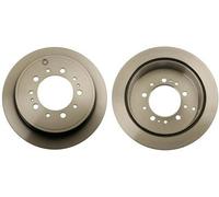 2x TRW Disque de frein Arrière pour TOYOTA LAND CRUISER (VDJ20, UZJ20) 345mm